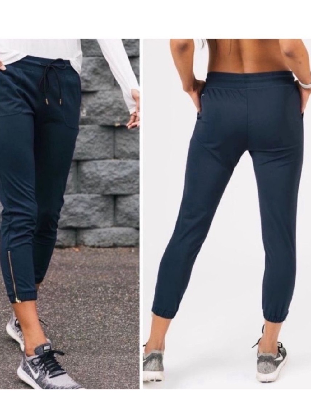 EXCELLENT CONDITION ZYIA PEAK ZIPPER JOGGERS SIZE LARGE